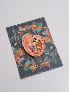 心脏调色盘 流麻冰箱贴