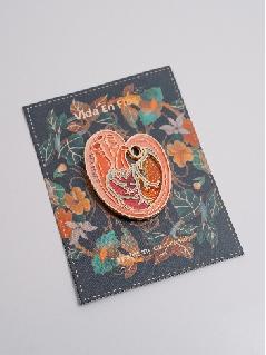 心脏调色盘 流麻冰箱贴 商品图0