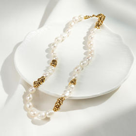 北京仓｜Goossens Paris-RIVIERA-巴洛克珍珠 项链［法国设计师］