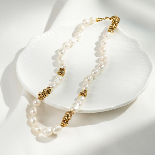 北京仓｜Goossens Paris-RIVIERA-巴洛克珍珠 项链［法国设计师］ 商品图0