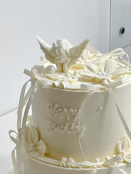 白色天使双层蛋糕（提前24小时预定） 商品图2