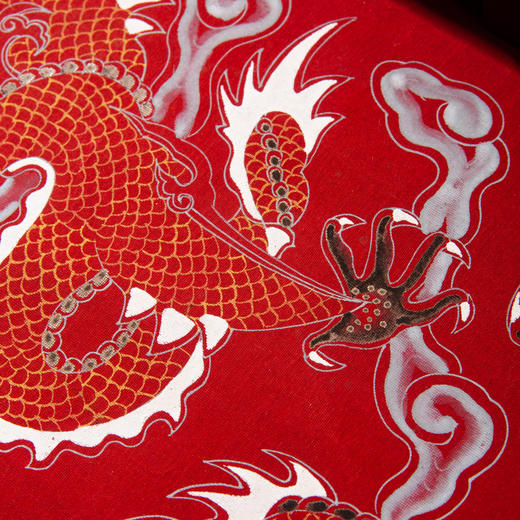 清代宫廷手绘龙纹御用宫绢 商品图10