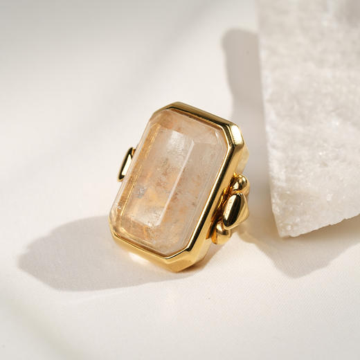 北京仓｜Goossens Paris-Stones-天然水晶 戒指（大号）［法国设计师］ 商品图1