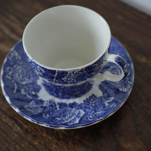 英国Wood&Sons青花瓷咖啡杯碟 商品图1