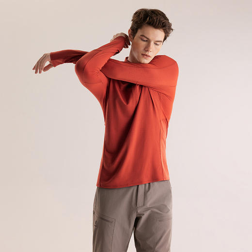 KAILAS凯乐石 XM2 男款半开胸美丽诺羊毛抓绒衣 KG2532116 商品图3