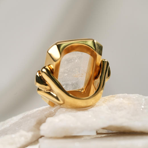 北京仓｜Goossens Paris-Stones-天然水晶 戒指（大号）［法国设计师］ 商品图8