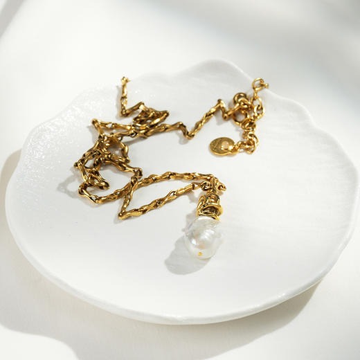 北京仓｜Goossens Paris-RIVIERA-淡水珍珠 水滴 长项链［法国设计师］ 商品图2