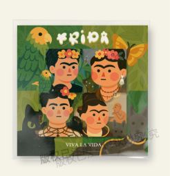 弗里达卡罗拼图冰箱贴