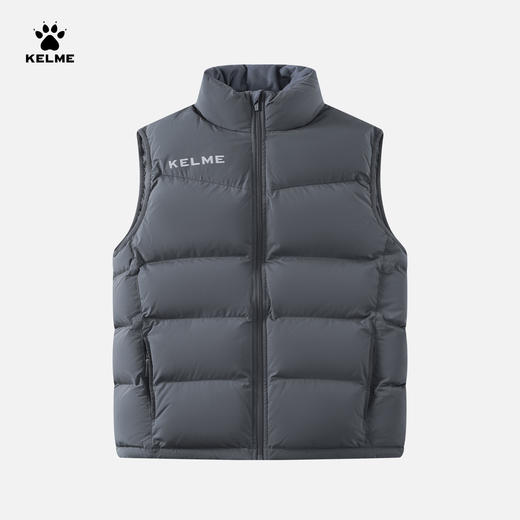 卡尔美马甲男运动秋季新款足球跑步训练棉坎肩背心加厚外套8261MJ1007 商品图5