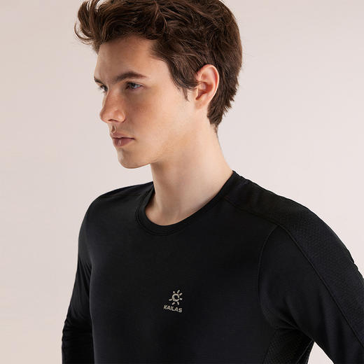 KAILAS凯乐石 XM2 男款圆领美丽诺羊毛抓绒衣 KG2532117 商品图2