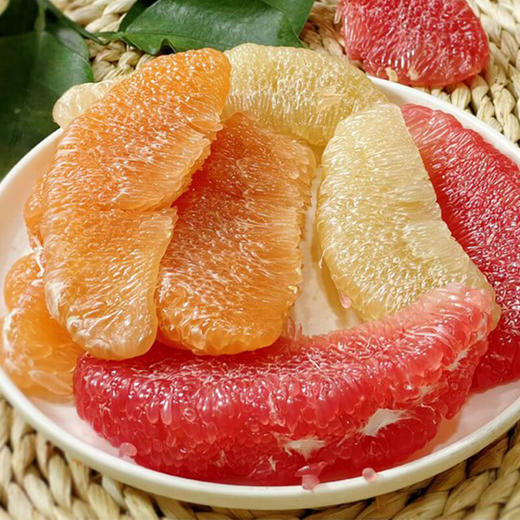 【分仓直发包邮】福建琯溪平和四色香柚8-8.5斤手提箱（三红柚+红心柚+白玉柚+黄金柚） 商品图1