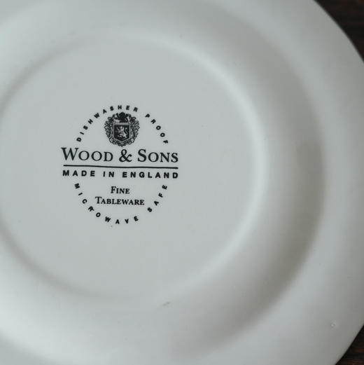 【苏州】英国产Wood&Sons中古白瓷盘 商品图2