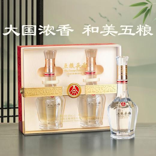 一价到底【五粮头曲酒】五粮酿就醇香浓郁，入口绵柔回甘持久，经典包装尽显质感！多规格可选，仅299元起，还送礼袋！ 商品图1