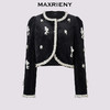 【时髦暖冬-商场同款】MAXRIENY宫廷复古风钉珠短款外套24冬新款(货号:MC85JA583) 商品缩略图4