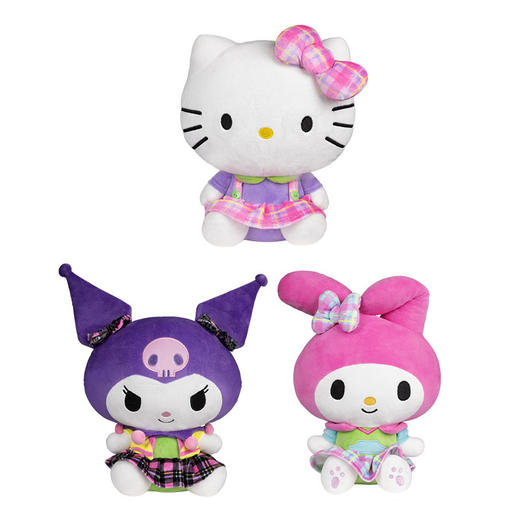 Jazwares 12英寸经典毛绒玩偶（格子裙系列） 商品图0