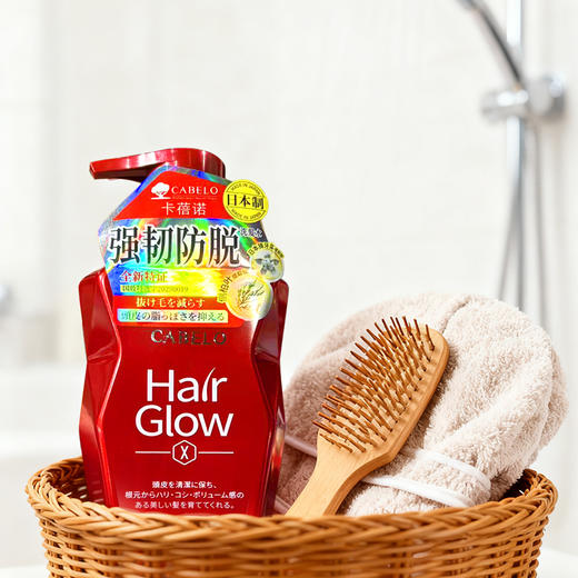 日本进口卡蓓诺强韧防脱洗发水丨强韧修护护发素350ml 商品图1