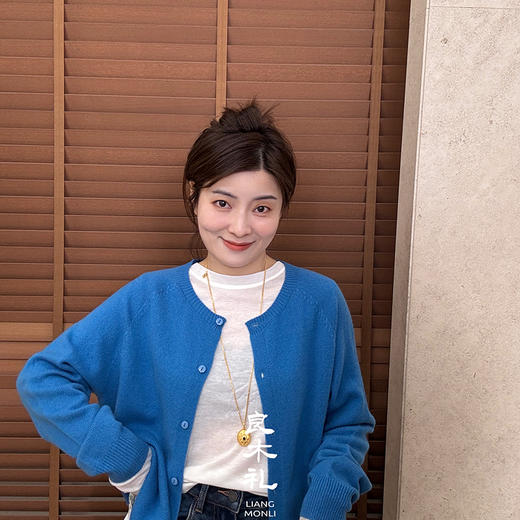 【部分现货】良木礼绵羊毛开衫（Q25101485F） 商品图2