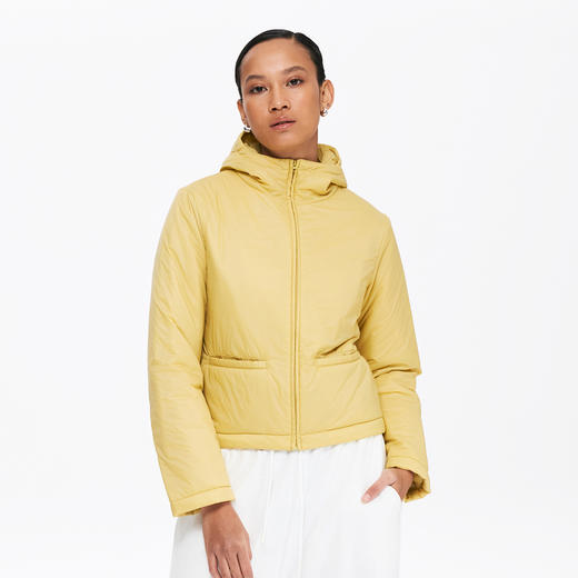 oneup合身连帽棉服 商品图0