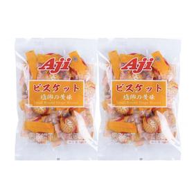 Aji 小圆形饼干 咸蛋黄味 160g＊5袋