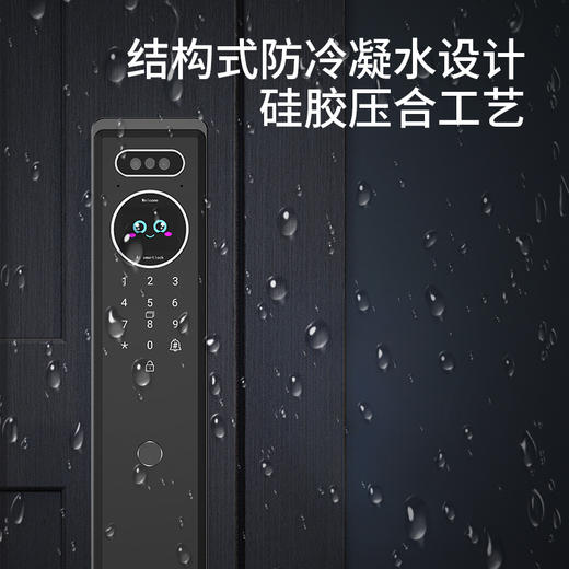 【石家庄】【万嘉】WF536AI 3D人脸识别；半导体指纹技术一握即开；6种开门方式（指纹，密码，卡片，钥匙，临时密码）。 商品图1