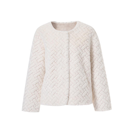 EITIE爱特爱白色短款时尚冬季新款保暖外套D2503929 商品图5