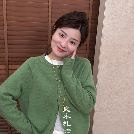 【部分现货】良木礼绵羊毛开衫（Q25101485F） 商品图3