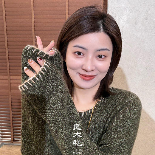 【不退不换】良木礼绵羊毛上衣（D25102300F） 商品图2