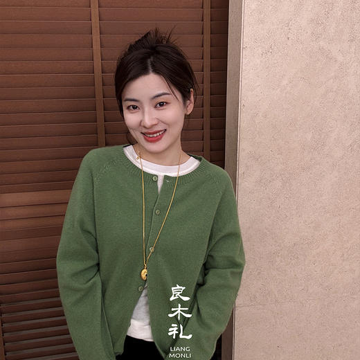 【部分现货】良木礼绵羊毛开衫（Q25101485F） 商品图7