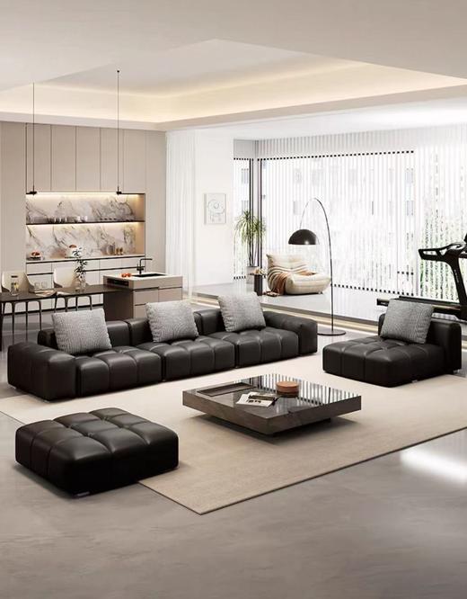 【石家庄】皇家沙发工厂店保利_像素直排沙发 商品图2