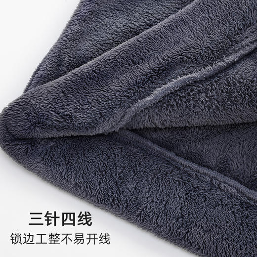 【换季出清】【软绵绵贵妃绒】自然醒「慵懒时光」男士纯色睡衣冬季珊瑚绒韩版连帽秋冬季可外穿家居服JLM 商品图8