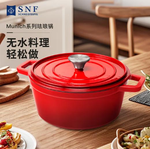 施耐福圆形铸铁锅24cm 商品图0