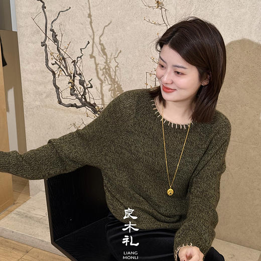 【不退不换】良木礼绵羊毛上衣（D25102300F） 商品图5