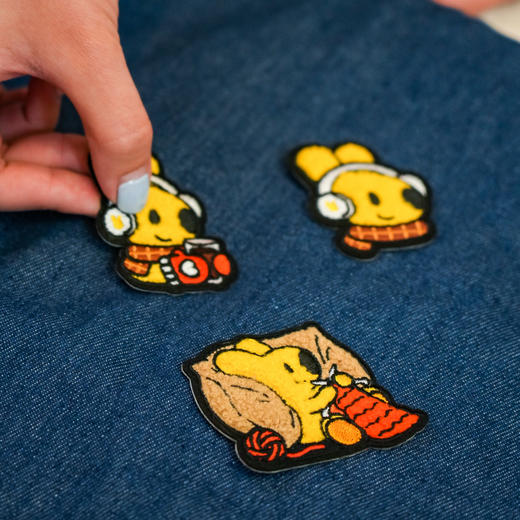 2025秋冬系列毛绒贴纸 商品图0