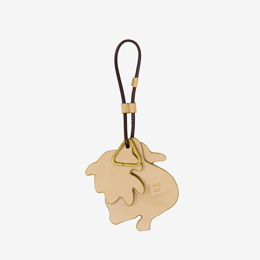 订购6周到｜Inoui Editions-ROCOCO-洛可可 蜗牛 松鼠 米色 包挂/钥匙扣［法国设计师］ 商品图1