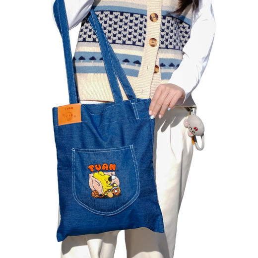 2025秋冬系列牛仔单肩包 商品图6