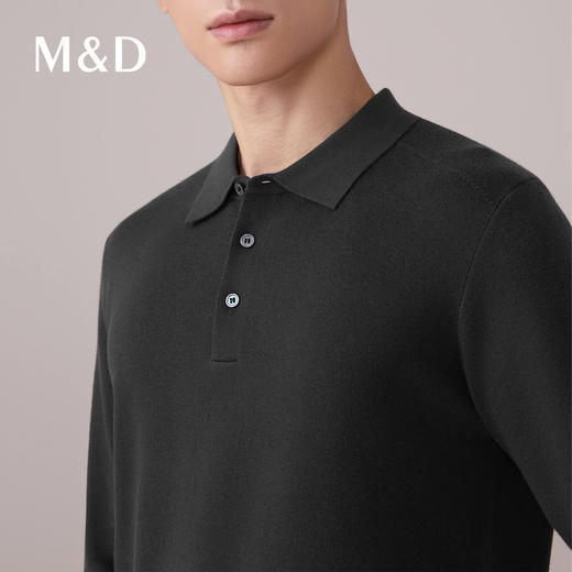 【名盾】横机长袖T恤M0CB32762B 商品图3