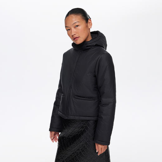 oneup合身连帽棉服 商品图3