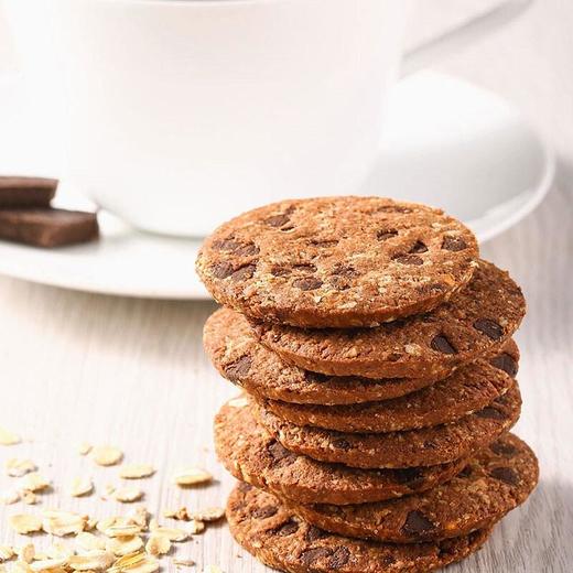 马奇新新黑巧克力豆燕麦饼干 208g*3袋 商品图3