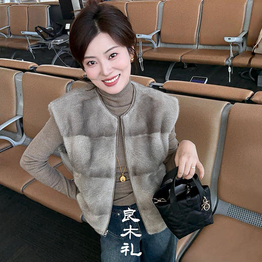 【预售7天】良木礼水貂毛皮衣（D25102566） 商品图8