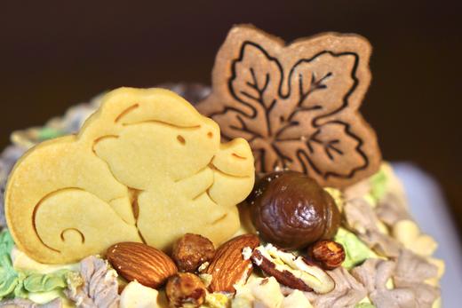 秋季上新｜曲奇小松鼠栗子蛋糕 商品图1