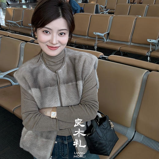 【预售7天】良木礼水貂毛皮衣（D25102566） 商品图5