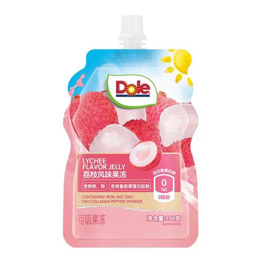 都乐胶原蛋白肽果冻荔枝风味150g*5袋 商品图3