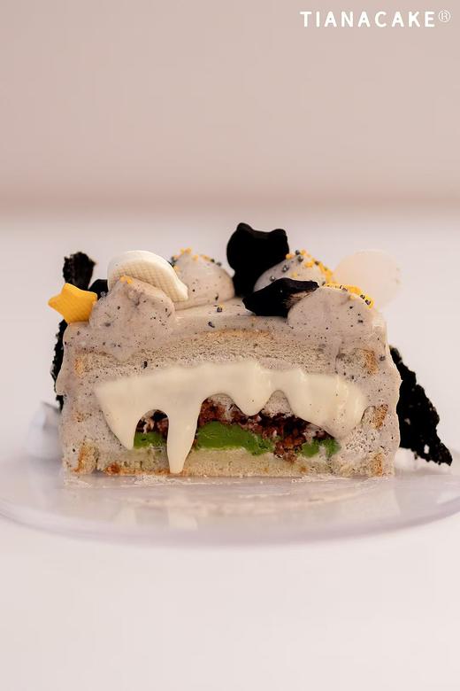 🎃黑喵魔法咒语🪄(五寸黑芝麻蛋糕） 商品图1