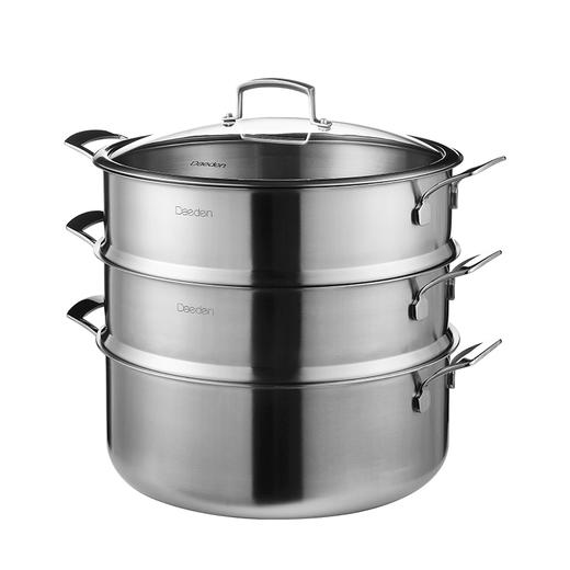 戴德汤锅连双层蒸格套装28CM 商品图1