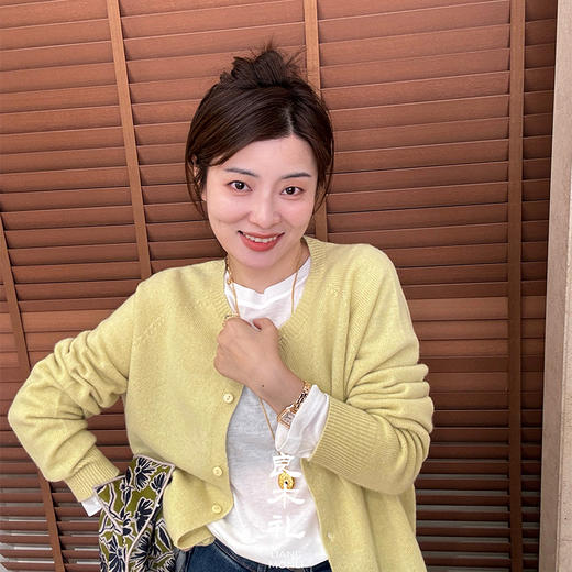 【部分现货】良木礼绵羊毛开衫（Q25101485F） 商品图8