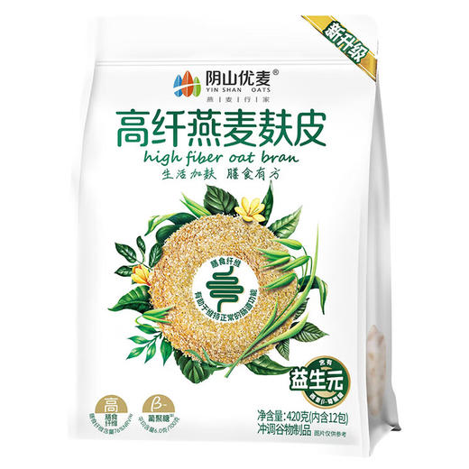 455g阴山优麦高纤燕麦片 商品图0