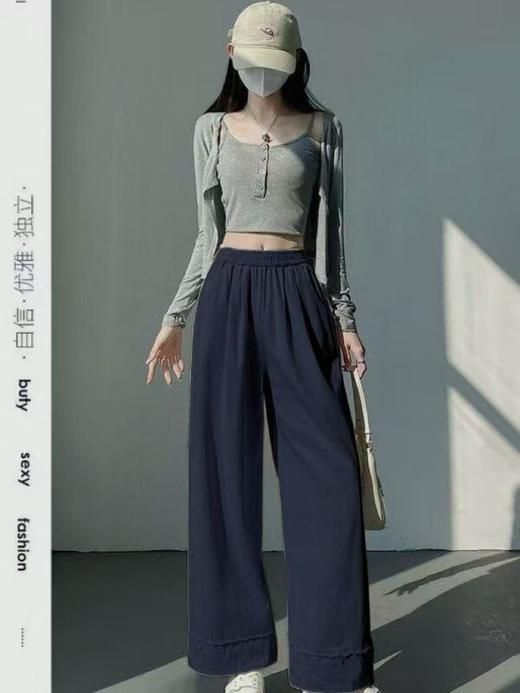 冰点价！仅限11.11！退货勿拍 831松紧腰休闲毛边设计休闲裤-喜出 商品图0