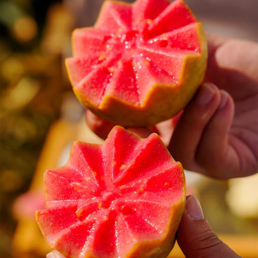 【分仓直发包邮】福建漳州红心白心双拼芭乐2.2-2.5斤礼盒装（3个红心+3个白心） 商品图2