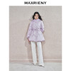 MAXRIENY精致优雅鸭绒羽绒服女24冬新款收腰系带设计保暖连帽外套(货号:MS85DC765) 商品缩略图1