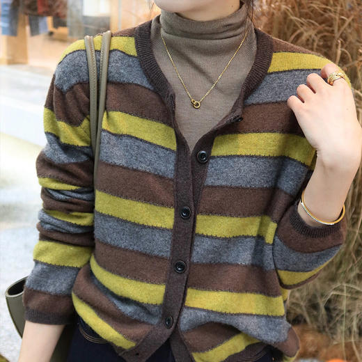 良木礼绵羊毛开衫（D25102514） 商品图2